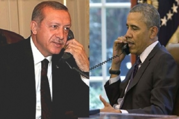 Обама поблагодарил Эрдогана 